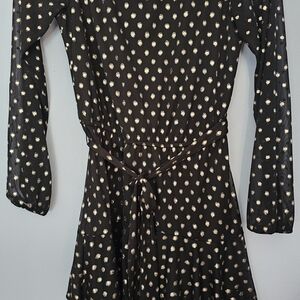 City Studio Black and Gold Dress